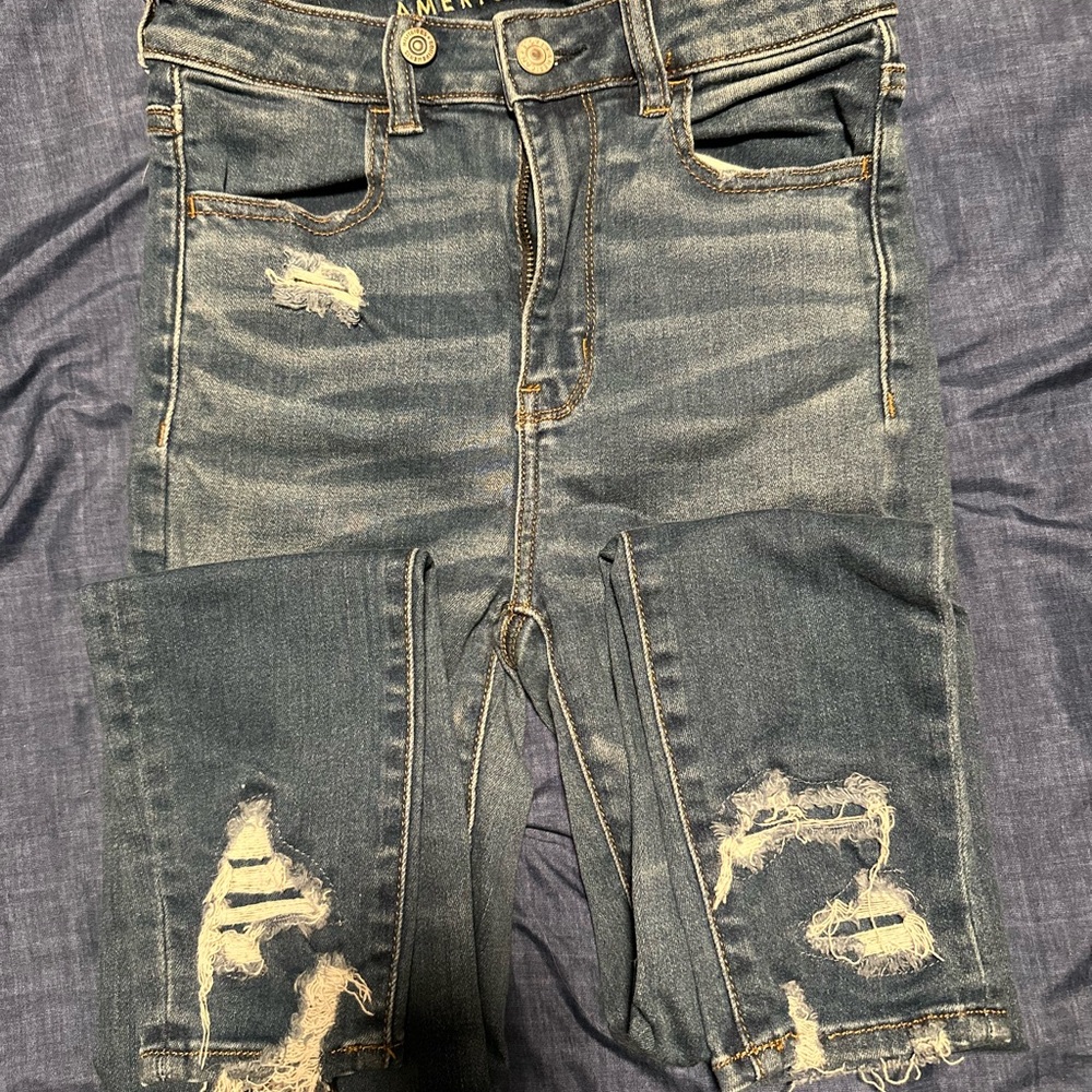 American Eagle Ripped Jeggins